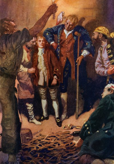 Illustration for Treasure Island by John Cameron