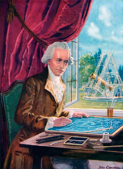 Sir William Herschel by John Cameron