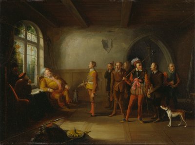 Falstaff and the Recruits, from 