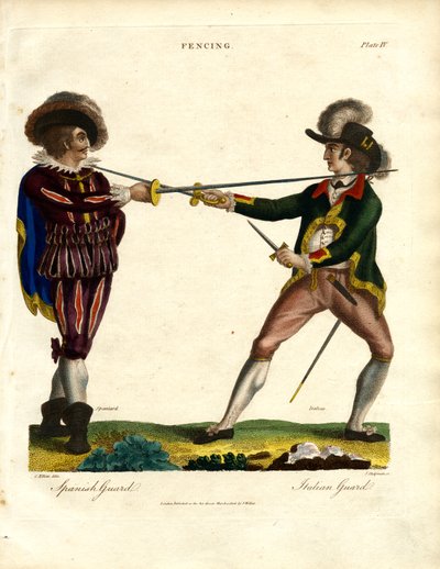 Fencing Styles: Spanish and Italian Guard by John Chapman