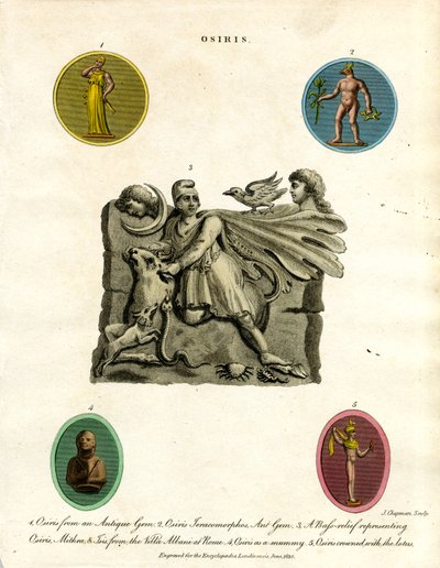 Osiris - Representations of the Egyptian God by John Chapman