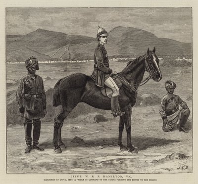 Lieutenant W R P Hamilton, VC by John Charles Dollman