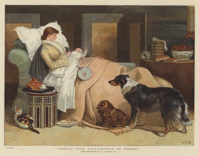 Should Auld Acquaintance Be Forgot by John Charles Dollman