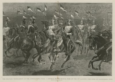 A double double musical ride by the 17th Lancers by John Charlton