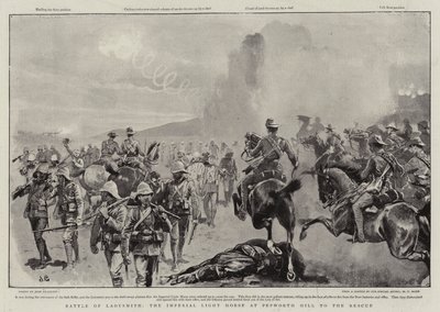 Battle of Ladysmith, the Imperial Light Horse at Pepworth Hill to the Rescue by John Charlton