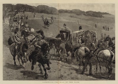Goodwood, the Hill in the Park by John Charlton