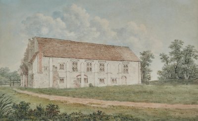 Monk Horton Priory by John Chessell Buckler