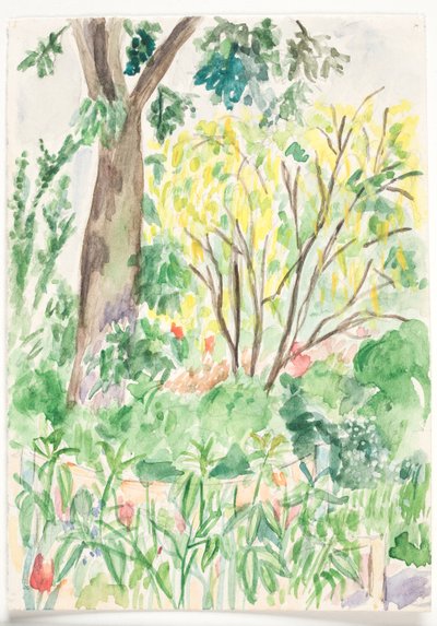Golden Rain in a Garden by John Christensen