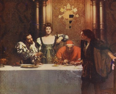 A Glass of Wine with Caesar Borgia by John Collier