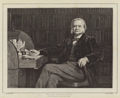 The Late Professor Huxley by John Collier
