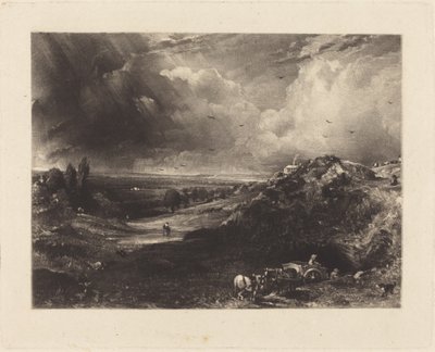 A Heath by John Constable