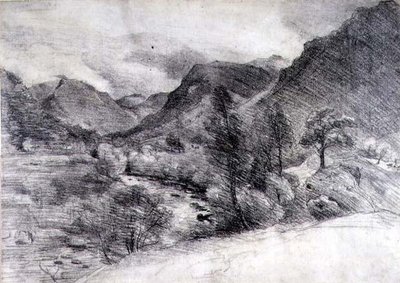 Borrowdale, Morning by John Constable