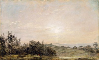 Hampstead Heath, looking towards Harrow, 1821-22 by John Constable