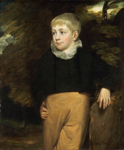 Portrait of Master Crosby by John Constable
