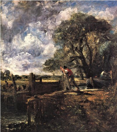 Study for The Cornfield by John Constable