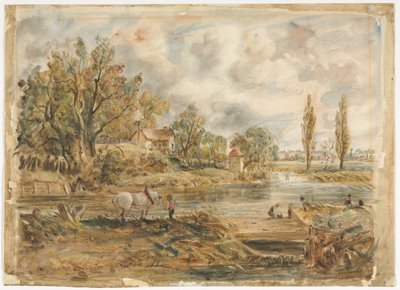 The White Horse by John Constable