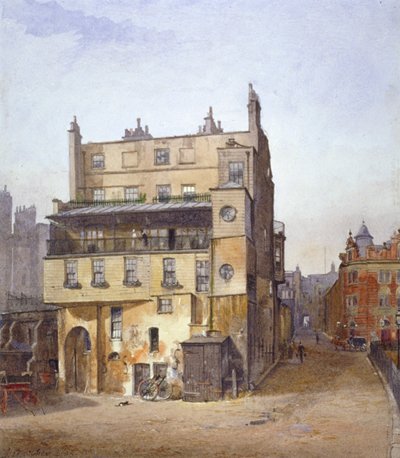 View of a house, Cecil Street, Westminster, London by John Crowther