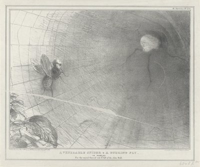 Talleyrand as a Spider in His Web, 1832 by John Doyle
