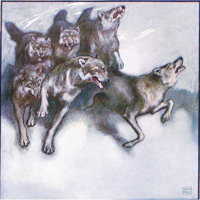 I Even Felt Their Breath and Heard Their Snuffing Scent by John Edwin Noble