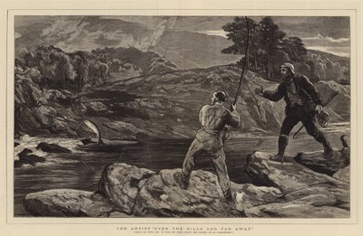 The Artist Over the Hills and Far Away by John Evan Hodgson