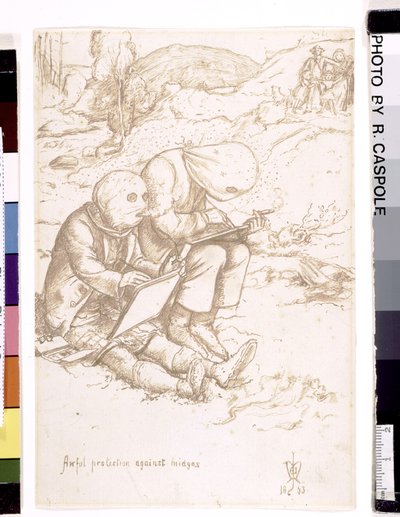 Awful Protection Against Midges by John Everett Millais