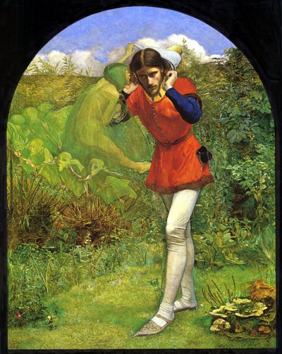 Ferdinand Bewitched by Ariel by John Everett Millais