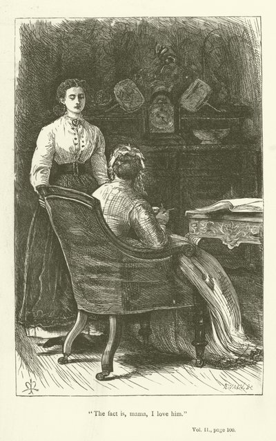 Illustration for Phineas Finn by Anthony Trollope by John Everett Millais