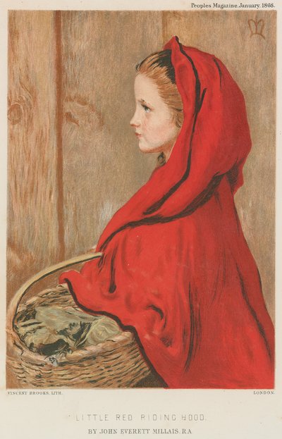 Little Red Riding Hood by John Everett Millais
