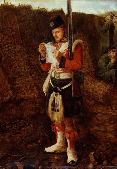 News from Home by John Everett Millais