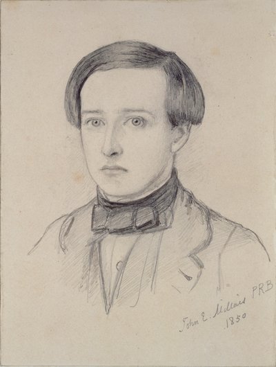 Portrait of Charles Allston Collins, 1850 by John Everett Millais