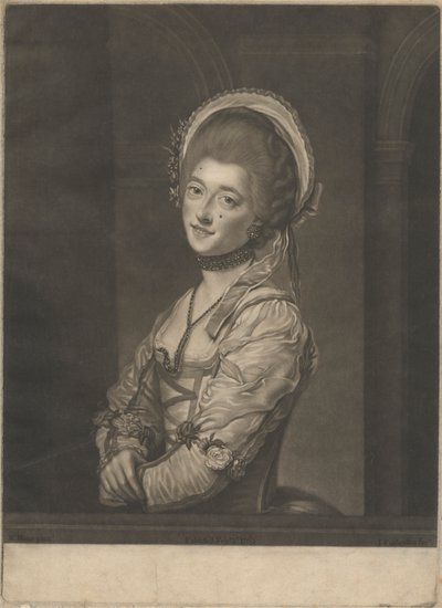 Lady Zamperini in the Character of Cecchina by John Finlayson