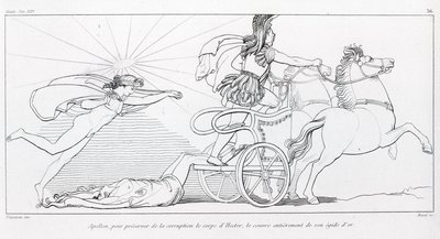Apollo, god of the Sun, to preserve Hector