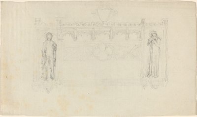 Design for the Simcoe Monument, Exeter Cathedral by John Flaxman