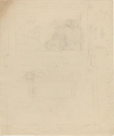 Designs for a Monument to Sir William Jones by John Flaxman