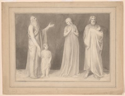 Hannah Presenting Samuel to Eli by John Flaxman
