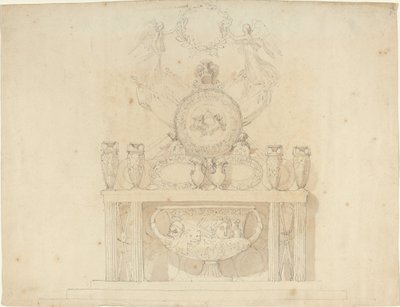 Study for Decorations of Buckingham Palace by John Flaxman