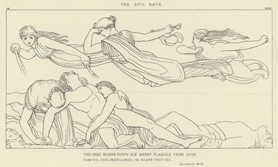 The Evil Race by John Flaxman