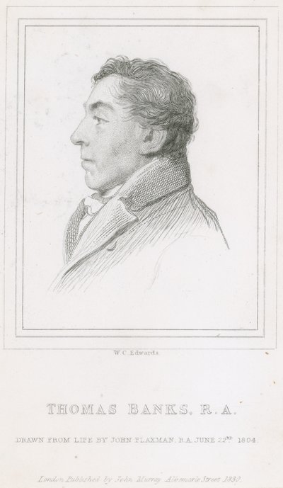 Thomas Banks by John Flaxman