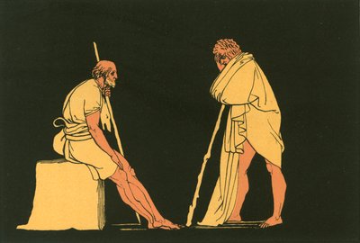 Ulysses Conversing with Eumaeus by John Flaxman