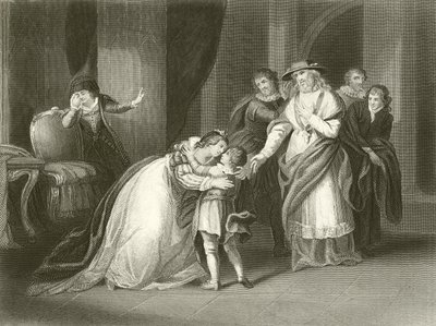 Elizabeth Queen of Edward IV Parting with Her Son the Duke of York by John Francis Rigaud