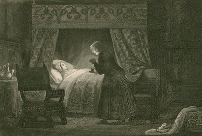Judith Malmayus meditating the Murder of Amabel by John Franklin