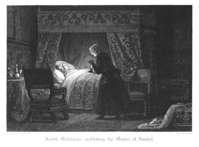 Scene from Old St Pauls by William Harrison Ainsworth by John Franklin