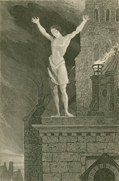 Solomon Eagle Denouncing the City by John Franklin