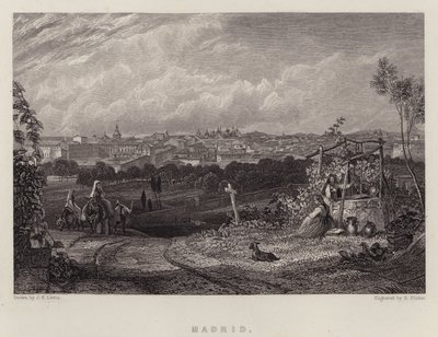 Madrid by John Frederick (after) Lewis