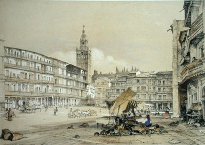 Plaza de San Francisco, Seville, from 