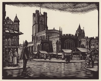 Cambridge: The Market by John Frederick Greenwood