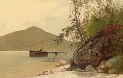 Landing at Sabbath Day Point, c.1853 by John Frederick Kensett