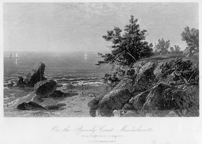 On the Beverly Coast, Massachusetts by John Frederick Kensett