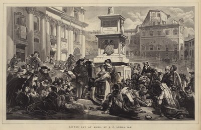 Easter Day at Rome by John Frederick Lewis