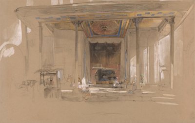 Main Entrance of Great Mosque, Bursa, Turkey by John Frederick Lewis